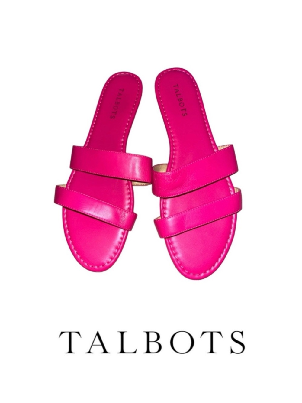 Talbots Fuchsia Pink Sandals
